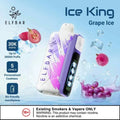 Elf Bar Ice King – Grape Ice – 30K - Vape Shop Gurugram