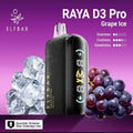 Elf bar Raya d3 pro -30k Grape ice - Vape Shop Gurugram