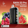 Elf Bar Raya D3 Pro 30K Blueberry Raspberry Watermelon - Vape Shop Gurugram