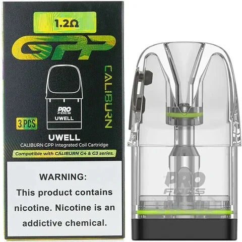 Uwell Caliburn GPP Replacement Pod (1.2Ω) - Vape Shop Gurugram