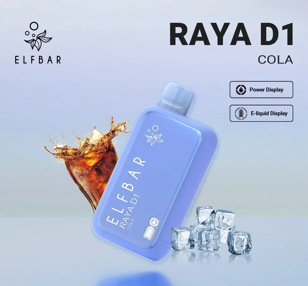 ELF BAR RAYA D1 – Cola - Vape Shop Gurugram